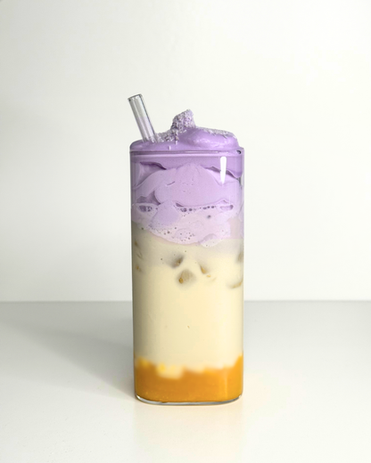 coconut ube mango latte ubaï