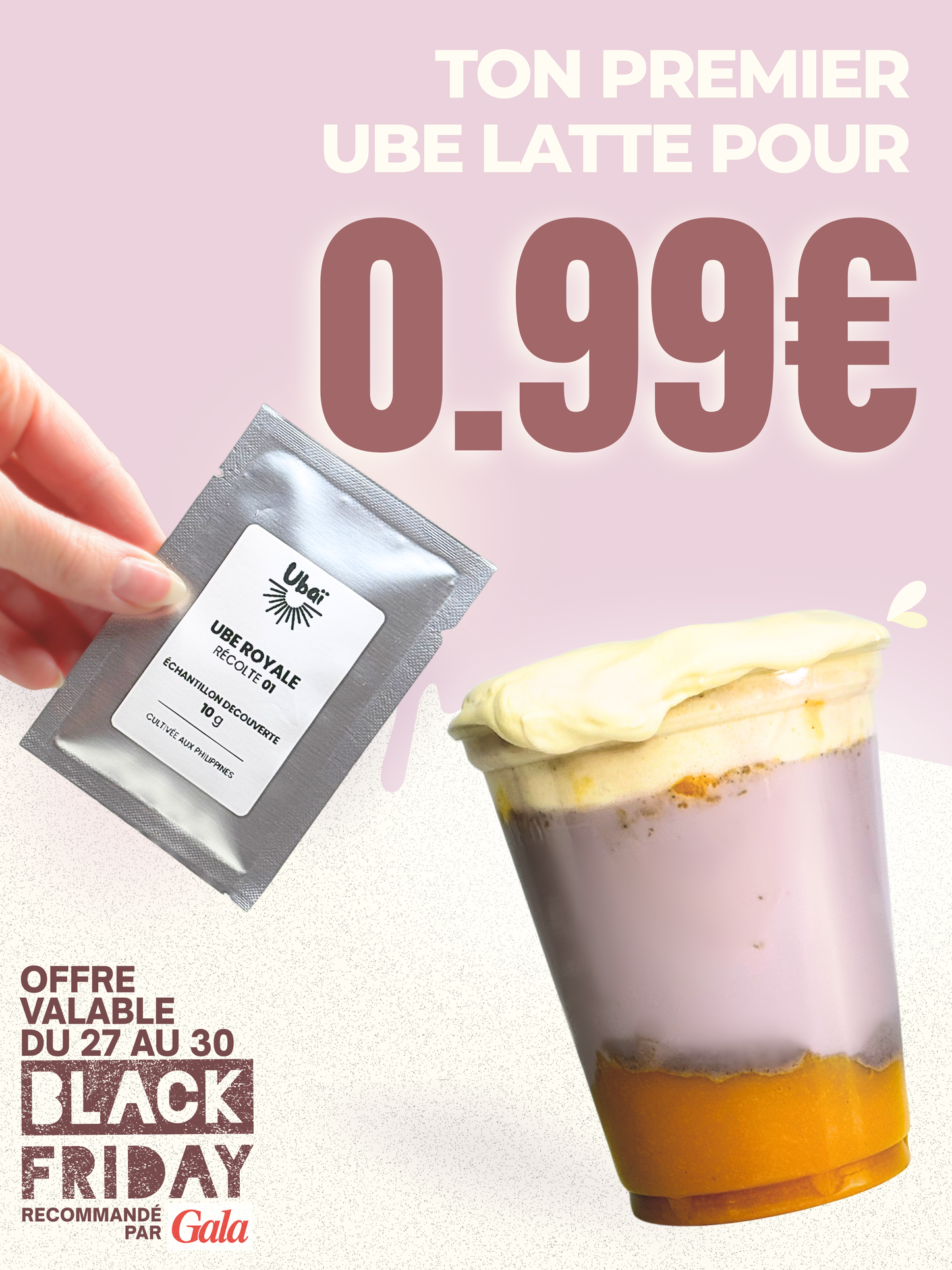 Échantillon Ube Royale