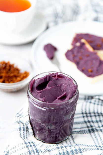 Recette d'ube halaya (confiture d'ube) à base d'ube en poudre